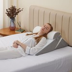 Topika - Wedge Pillow Post Surgery,Bed Wedge Pillows for Adult Sleep Apnoea