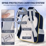 Topika Backpack for Girls Boys School Backpack for Kids Elementary Primary