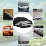 Topika - Waterproof Car Cover, Car Rain Cover, Sunproof Dust Cover For Car