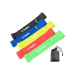 Topika-Resistance Bands Set of 5,Latex Exercise Loops for Full Body Workout