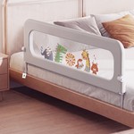 Topika Foldable Bed Rail for Toddlers & Baby, Bed Safety Rail Children