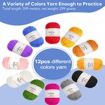 Topika - Chrochet Kit, Beginners Crochet Kit, Crochet Set With Yarn Bag