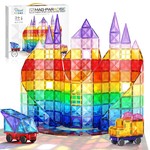 Topika Diamond Window Magnetic Tiles Building Set with Colour Box 120-Piece