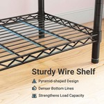 Topika Clothes Trolley Telescopic Rail Metal Rack&Single layer 30kg load
