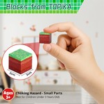 Topika 300 Piece Magnetic Blocks for Kids,Portal Theme Magnetic Cubes