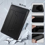 Topika 14 Inch 3-in-1 Laptop Sleeve with Stand & Adapter Pouch