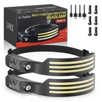 Topika - Headlamp Rechargeable 2 Pcs, Head Lights, Runners Head Light