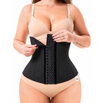 Topika 25 Steel Boned Latex Waist Trainer Corset Belt Womens Body Shaper