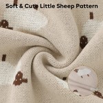 Topika Baby Swaddle Blanket Cotton Knit for Newborns & Infants