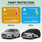 Topika - Waterproof Car Cover, Car Rain Cover, Sunproof Dust Cover For Car