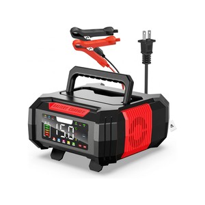 Topika Battery Charger 12V/24V Smart Car Battery Charger With Colour Screen