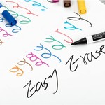 ZEYAR - Whiteboard Marker Set, Fine Tip, Low Odour, Clear Writing, 3 Options