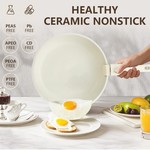 Topika - Nonstick Pots and Pan Set with Detachable Handle Space-Saving