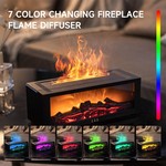 Topika - Flame Essential Oil Diffuser, Humidifier and Diffuser with Remote