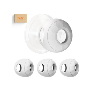 Topika Child Safety Door Knob Covers (4-Pack) Baby Proof Lock System