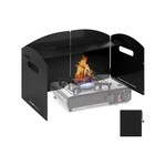 Topika Burner Gas Stove Wind Shield, Portable Folding Wind Deflector