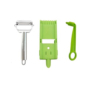 Topika 3-Piece Vegetable Peeler Set Stainless Steel Potato Peeler