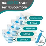 Topika Vacuum Storage Bags, Sealer Clothes Storage for Home & Travel