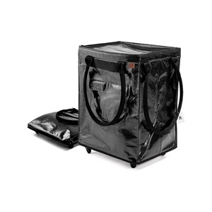 Topika Foldable Washing Basket,90L Large Laundry Basket With Wheels