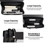 Topika 16 Inch Water-Resistant Laptop Backpack for Work Travel College