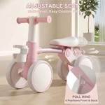 Topika Toddler Bike Balance Bike with Light Up Wheels