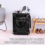 Topika Foldable Washing Basket,90L Large Laundry Basket With Wheels