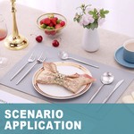 Cutlery Flatware Utensils Set for Weddings - 30 Piece