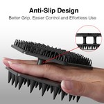 Topika Silicone Body Scrubber for Shower,Exfoliating Sud Scrub&Shower Brush
