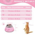 TopikaPet - Soft Cat Cone Collar Adjustable, Lightweight, Prevents Licking