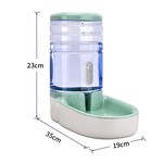 Topika Automatic Dog /Cat Feeder & Gravity Water Dispenser Set 3.8L