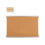 Topika-Aluminium Frame Cork Board 50x70cm , Wall-Mounted Bulletin Pin Board