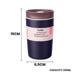 Topika - 350ml 304 Stainless Steel Coffee Cup, Iced Coffee cups for Travel