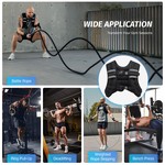 Topika Weighted Running Vest for Men/Women with Pockets-10KG