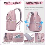 Topika Girls Teen School Backpack Waterproof Oxford Laptop Bookbag