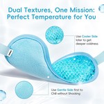 Topika - Cool Eye Mask for Sleeping,Gel Eye Mask for Dark Circles Puffiness