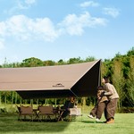 Naturehike Camping Tarp Waterproof Heavy Duty Tent Tarp Sun Shelter