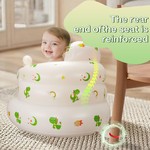 Topika Inflatable Support Chair, Anti-Fall, Hold Baby Bottle,Squeezable Toy