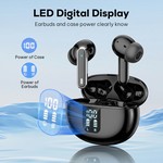Topika - Wireless Earbuds, Bluetooth 5.4 In-Ear Earphones With Microphone