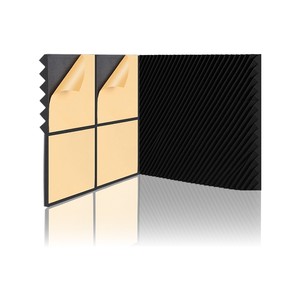 Self-Adhesive Sound Proof Foam Panels, 6/12pcs Acoustic Panels