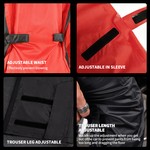 Motocentric Rain Suits for Men Waterproof Motorcycle Rain Coat 2pcs