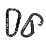 Topika Key Chain Clip Hook 10pcs Set Carabiner D-Ring Clips for Outdoor Use