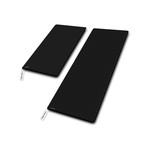 TopikaHome - Anti Fatigue Kitchen Mat 2 Piece, Non-Slip Waterproof Floor Rugs