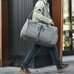 Topika 85L Foldable Duffle Bag With Shoe Compartment , Multiple Pockets