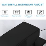 TopikaHome - Black Bathroom Faucets, Modern Sink Faucet & Basin Mixer Tap