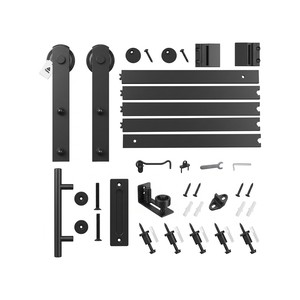 Topika - 2M Barn Door Sliding Kit Aluminium Door Rail Kit