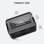 Topika - 132 PCS Magnetic Screwdriver Set, Mini Precision Repair Tool Kit