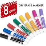 ZEYAR - Whiteboard Marker Set, Fine Tip, Low Odour, Clear Writing, 3 Options