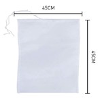 Topika - Fine Mesh Strainer Filter,Nylon Brew Bag Cheesecloth for Straining