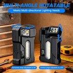 Topika EDC Flashlight Mini EDC Torch Waterproof Flashlight With Dual Light