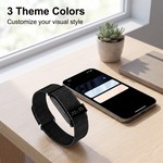 Topika Smart Wristband Fitness Tracker With Sleep Monitoring & Small Screen